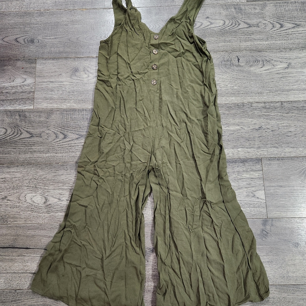 Lulus | Green Sleeveless Linen Blend Jumper